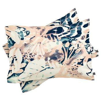 Cayenablanca Jungle Memoirs Lightweight Pillowcase Standard Pink - Deny Designs