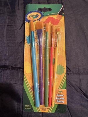 Crayola; Paint Brush Set; 5 ct.; Arts and Crafts, Variety of Shapes - 2 Pack