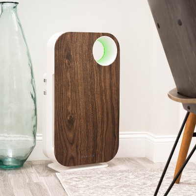 Dark Wood 3-Stage H13 True HEPA Air Purifier for 600 sq. ft.