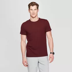 Men's Short Sleeve Perfect T-Shirt - Goodfellow & Co™ Pomegranate Mystery XL