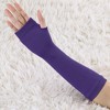 Allegra K Classic Fashion Stretch Fingerless Arm Warmmer Oversleeve - 2 of 4