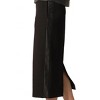 Women's Fitted Ponte & Faux Leather Skirt - Before You - 2 of 4