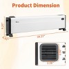 SEVOBAL Indoor Heaters 40" Baseboard Heater with 3 Heat Settings Humidifier Remote Control Timer for Bedroom Office - 4 of 4