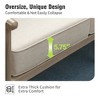 Captiva Designs 4PC Windsor Style Patio Outdoor Sofa Conversation Set with Armchairs for Deck Lawn Backyard - 4 of 4