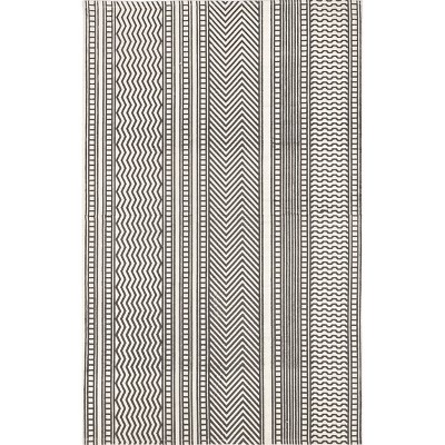 Nuloom Lydie Bohemian Banded Cotton Indoor Area Rug