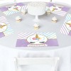 Big Dot of Happiness Rainbow Unicorn - Paper Magical Unicorn Birthday Party Coloring Sheets - Activity Placemats - Set of 16 - 3 of 4