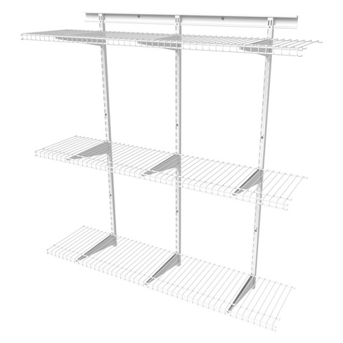 Shelftrack 4 Adjustable Shelf Kit Closetmaid Target