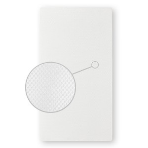 Dream On Me Breathable Orthopedic Extra Firm Crib & Toddler Mattress, Blue/White - 1 of 4