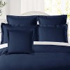 Nestl Soft Pillow Shams Set of 2, Double Brushed Microfiber Pillow Covers, Premium Pillow Shams With 1.5” Flange - 2 of 4