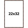 PosterPalooza | 22x32 Bamboo Picture Frame, UV Acrylic, 4 Finishes - Brown, Black, Gold, and Natural - 2 of 4