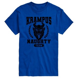 Men's - Instant Message - Krampus Naughty Team Short Sleeve Graphic T-Shirt - 1 of 4