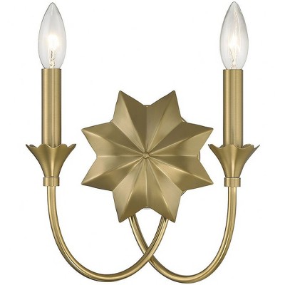 Savoy House Sullivan 2 - Light Wall Light in  Warm Brass