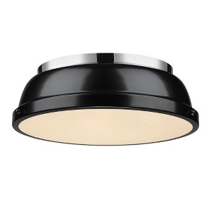 Golden Lighting Duncan Flush Mount - 14" - 1 of 2