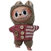 Doll Clothes Superstore Pretty in Pink Striped Sweater Set with Hat and Purse for 17.5 cm Labubu Dolls - 3 of 4