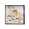Wood Framed Watercolor Bird Plaque (Set of 2) - 3 of 4