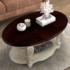 APRILSOUL Living Room Coffee Table Set, Coffee Table & Two End Side Table 3-Piece Set for Office, Living Room, Apartment, Small Space, Easy Assembly - 4 of 4