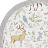 Sweet Jojo Designs Boy or Girl Gender Neutral Unisex Baby Tummy Time Playmat Woodland Toile Grey Green and Taupe - 3 of 4