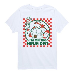 Boys' - Teenage Mutant Ninja Turtles - Ninja Diet Short Sleeve Graphic T-Shirt - 1 of 4