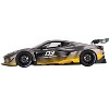 Chevrolet Corvette Z06 GT3.R #03 Gray Metallic with Graphics "Daytona Presentation" (2023) 1/18 Model Car by Top Speed - 3 of 4