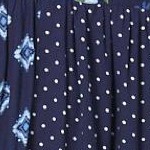 navy pretty rose