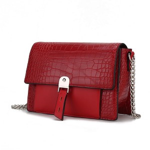 MKF Collection Hope Crocodile Embossed Women’s Shoulder Bag by Mia K - 1 of 4