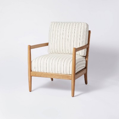 Karson High Back Upholstered Chair Natural - Picket House Furnishings :  Target