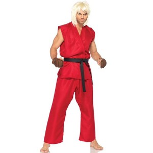 Street Fighter Deluxe Ken Men's Costume - 1 of 2