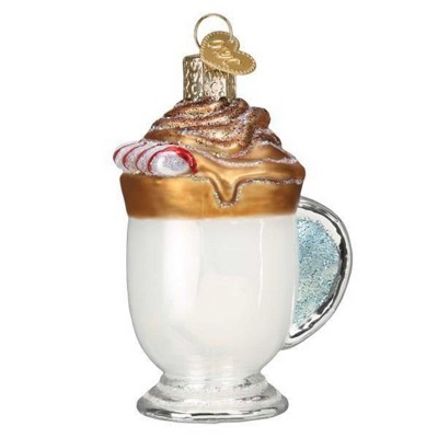 Old World Christmas 3.75 In Whipped Coffee Dalgona Perfect Blend Tree Ornaments