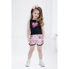 Barbie Ribbed Tank Top and French Terry Shorts Outfit Set - 2 of 4