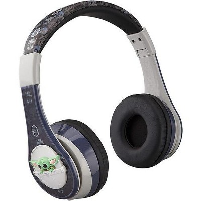 Ekids - Star Wars MD-B50.FXv0 Mandalorian The Child Bluetooth Headphones - Mic (Navy)