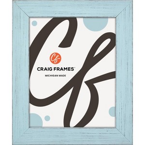 Jasper Sky Blue Weathered Picture Frame  Picture Frame - 1 of 4