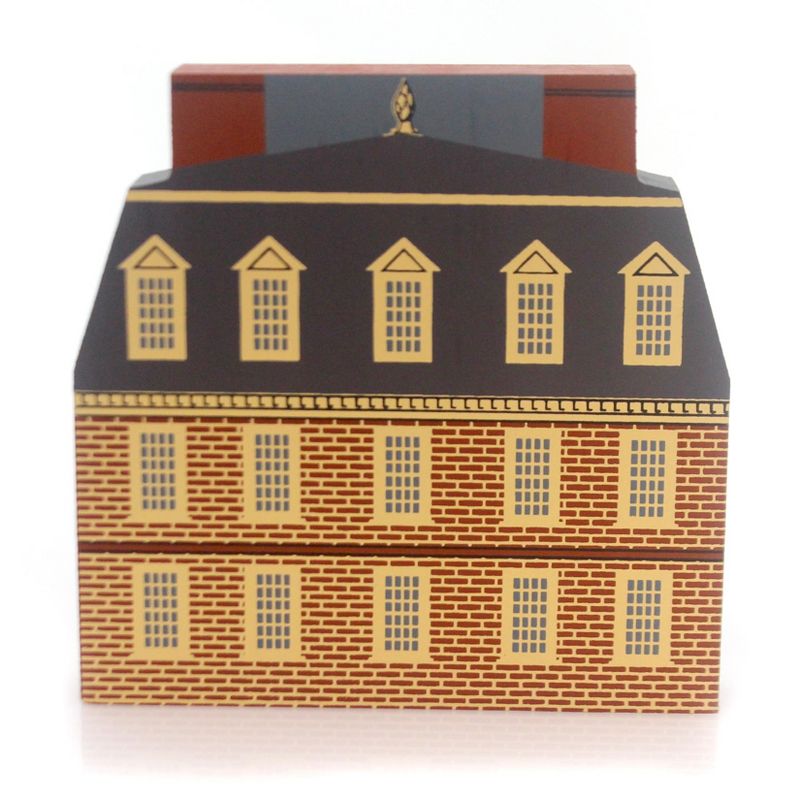 Cat's Meow Village 4.5 Inch Shirley Plantation Limited Ed New Old Stock Nos Colonial Virginia Pine Village Buildings, 2 of 3