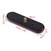 Unique Bargains M6x1.0 Rectangular Screw Mount Warning Reflector Red 4 Pcs - 3 of 4
