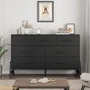 Freestanding 7 Dresser for Bedroom, 52" Wide Drawer Dresser with Storage, Wooden Closet Storage Chest - 3 of 4