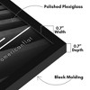Americanflat 24x32 Poster Frame with Polished Plexiglass - Streamline Collection - Thin Border Picture Frame for Wall Display - Black - 3 of 4