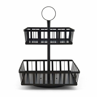Mikasa Gourmet Basics Rotating 2-Tier Basket