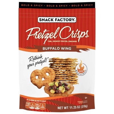 Pretzel Crisps Buffalo Wing Pretzel Crackers - 11.25oz