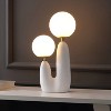JONATHAN Y Oda Modern Bohemian Resin/Iron/Frosted Glass Danish Cactus LED Table Lamp - 2 of 4