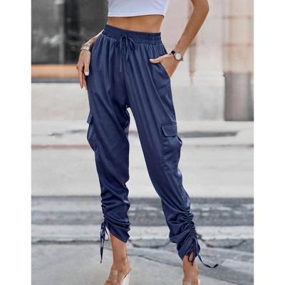 Women's Phoebe Satin Pant - Supreme Fashion