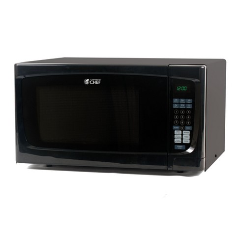  COMMERCIAL CHEF 1.4 Cubic Foot Microwave with 10 Power Levels, Small  Microwave with Push Button, 1100 Watt Microwave with Digital Control  Panels, Countertop Microwave with Timer, White : Home & Kitchen