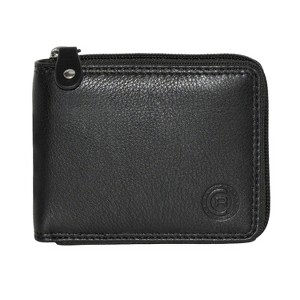Club Rochelier Men's Leather Zip Around Billfold Wallet - 1 of 4