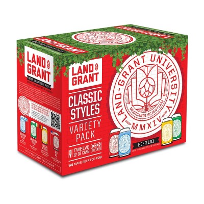 Land-Grant Brewing Variety - 12pk/12 fl oz Cans