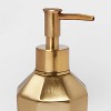 Solid Soap Pump Faceted Gold - Threshold™ - image 3 of 4