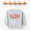 Varsity Fall Vibes Coquette - Toddler Graphic Sweatshirt and Youth Graphic Sweatshirt - 2 of 3