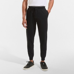 Lands' End Men's Knit Jersey Sleep Jogger - 1 of 4