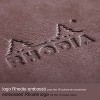Rhodia Rhodiarama Webnotebook - Lined 96 sheets - 5 1/2 x 8 1/4 - Chocolate cover - 3 of 4