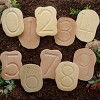 Yellow Door Feels-Write Number Stones - Numbers 0 - 9 - 2 of 3