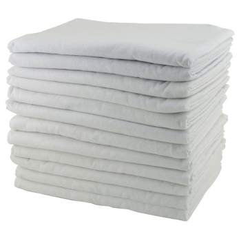 ECR4Kids Blanket, Rest Time Accessories, White, 12-Pack