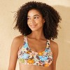 Women's Scooped Neck Swim Bralette Bikini Top - Wild Fable™ - 3 of 4