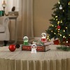 Mr. Christmas Set of 3 Mini Lit Snow Globes - 2 of 4